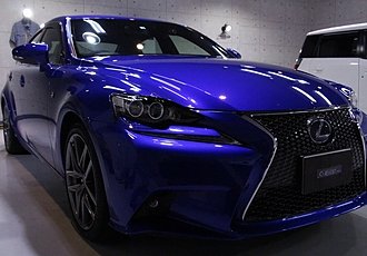 レクサス・ＩＳ３００ｈ-Ｆのガラスコーティング（リボルト・プロ）のイメージ