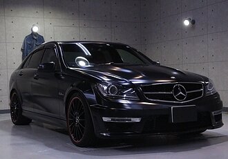 Ｃ６３ AMGのガラスコーティングのイメージ